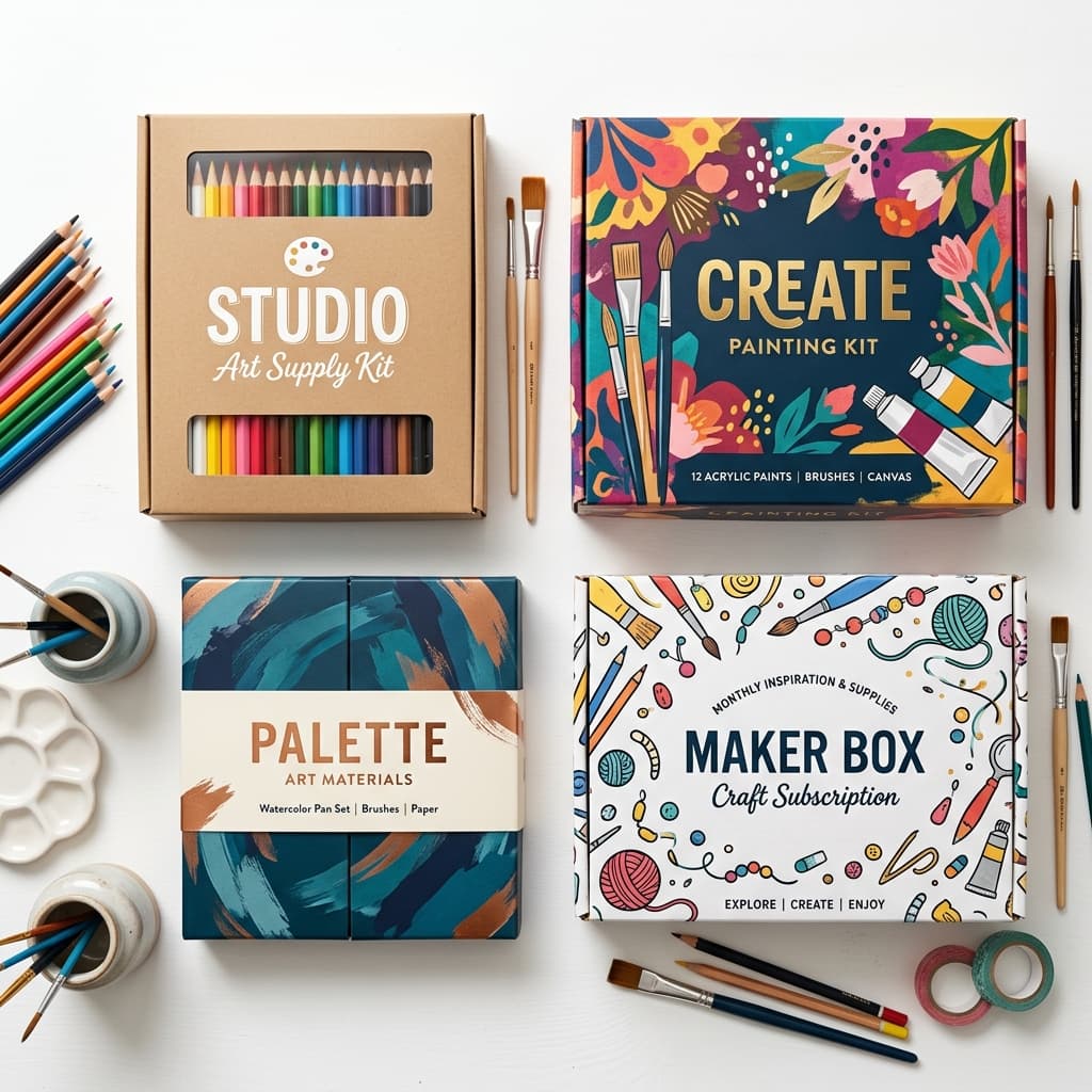 Custom Arts & Crafts Packaging: Kit Boxes, Supply Cases & Subscription Packaging (2026)