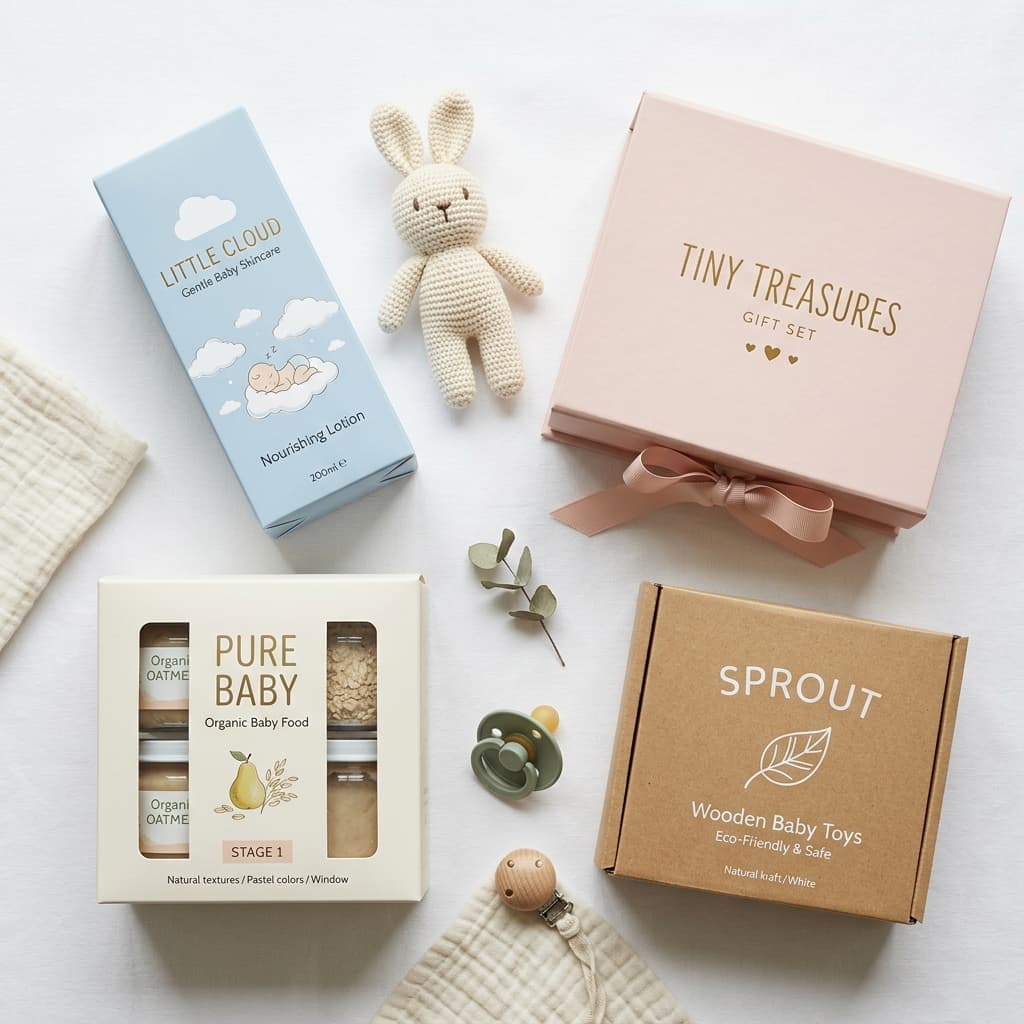 Cartons vs Pouches vs Rigid Boxes for Baby Products: Compared (2026)