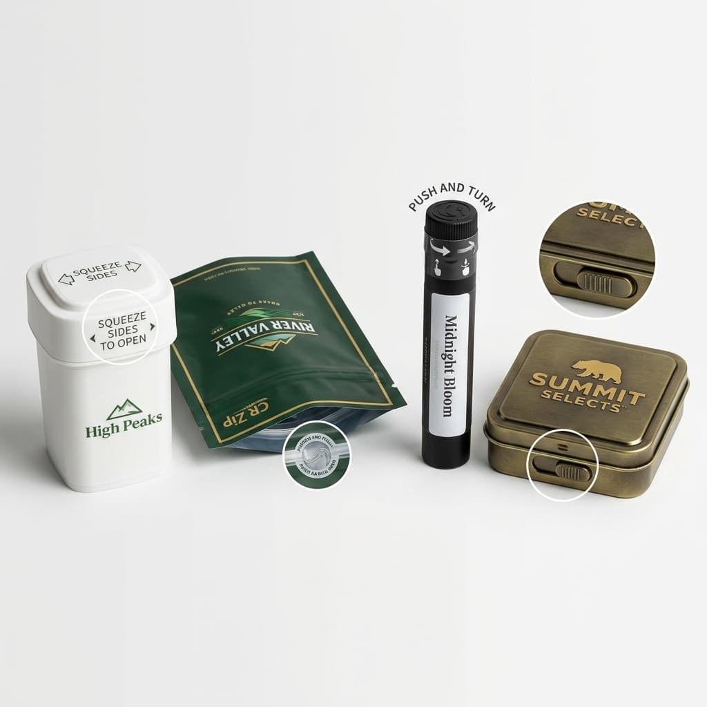 CR Mylar Bags vs Pre-Roll Tubes vs Rigid Boxes: Cannabis Packaging Compared (2026)