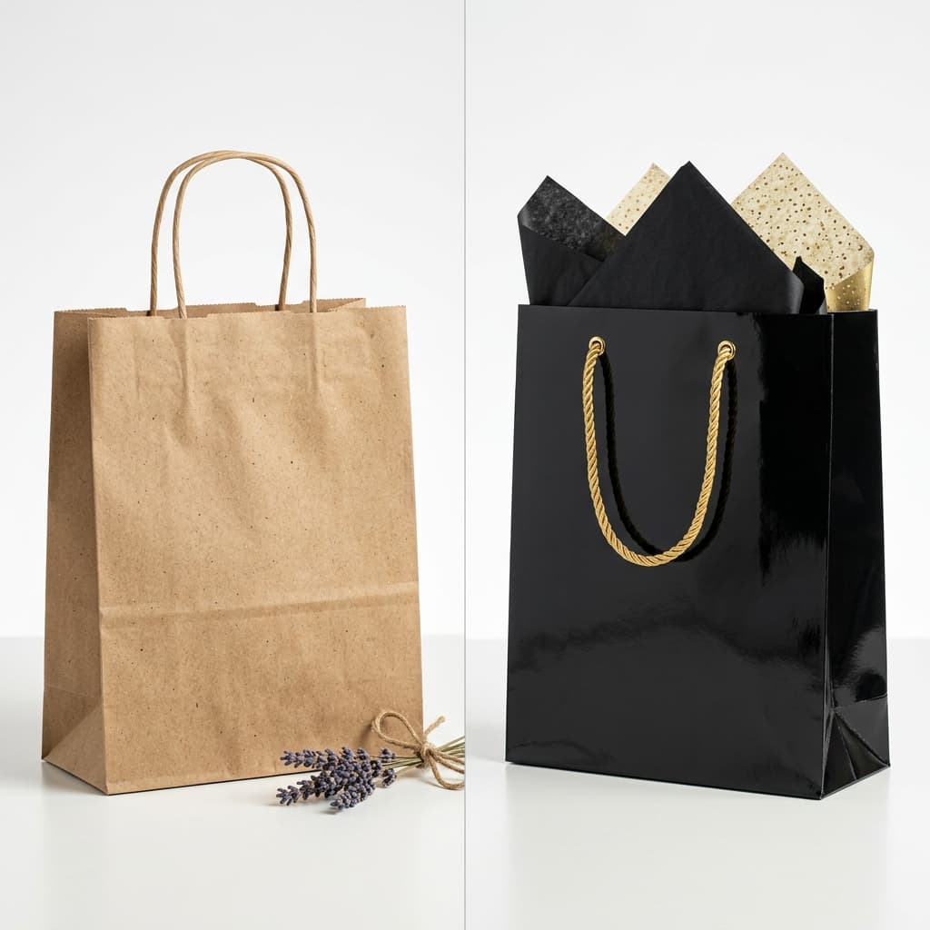 Kraft vs Art Paper Bags: Which Material Is Right for Your Brand? (2026)