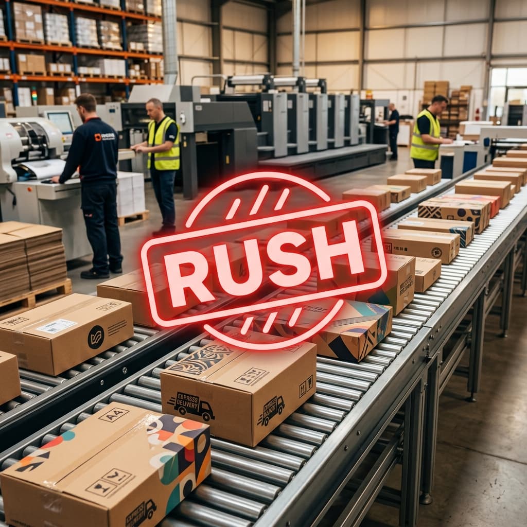 Rush Order Custom Packaging: How to Get Boxes, Bags & Pouches Fast (2026)