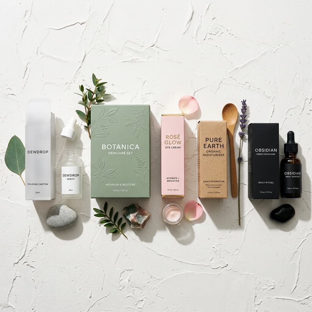 Custom Skincare Packaging: Serum Boxes, Dropper Cartons & Clean Beauty Design (2026)