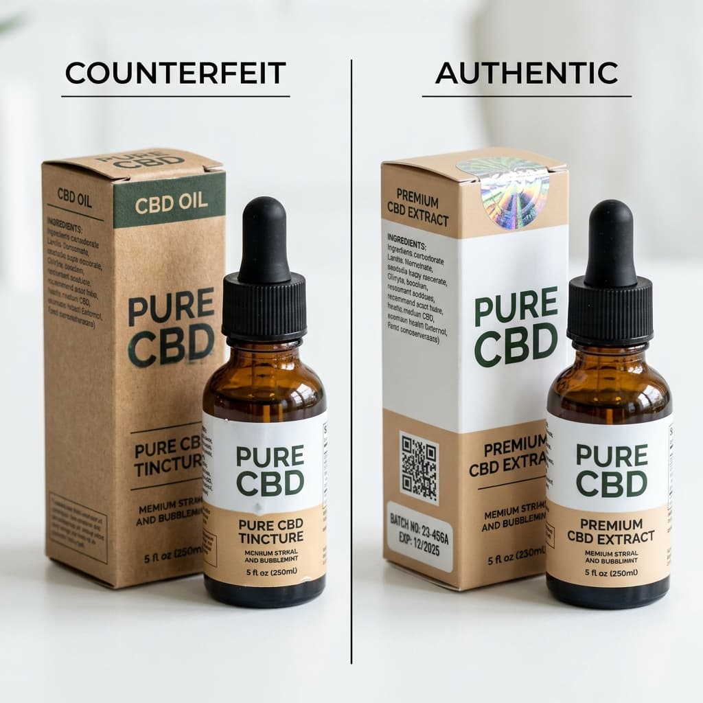 How to Spot Counterfeit CBD Products by Their Packaging
