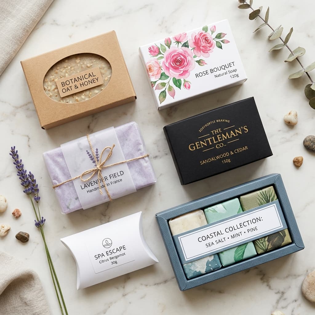 Custom Soap Boxes: Materials, Window Options & Packaging Guide (2026)