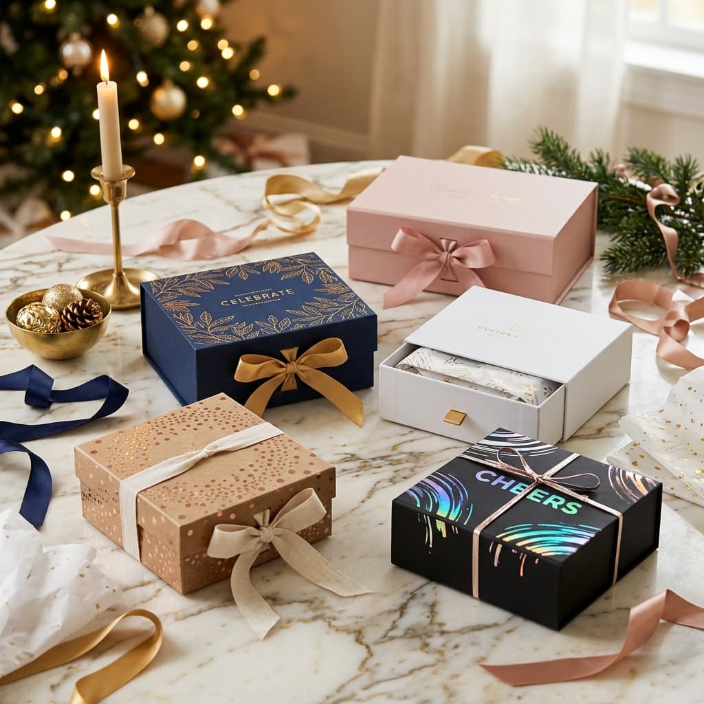 Custom Gift Boxes: Luxury Packaging Guide for Corporate, Wedding & Holiday Gifting (2026)