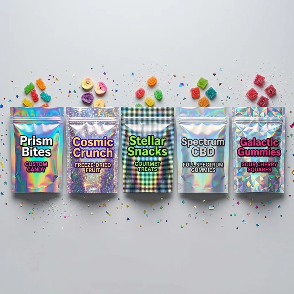 Holographic Mylar Bags