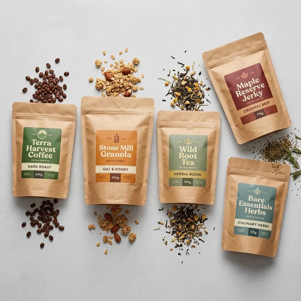 Kraft Mylar Bags
