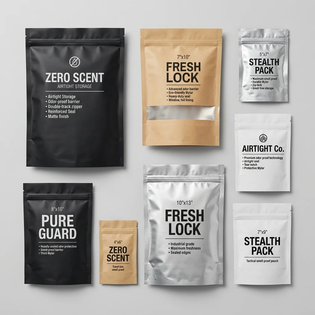 Smell-Proof Mylar Bags