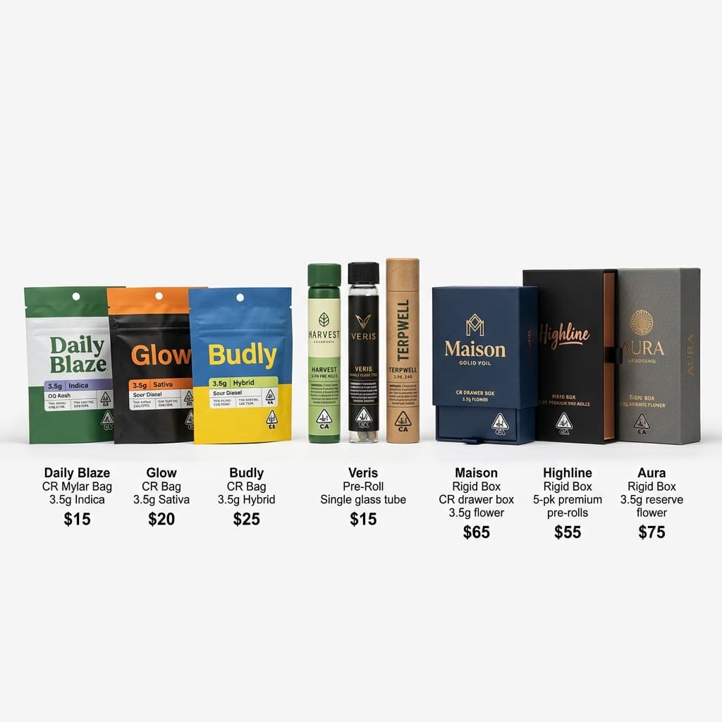 How Much Does Cannabis Packaging Cost? Per-Unit Pricing for Dispensary Brands (2026)