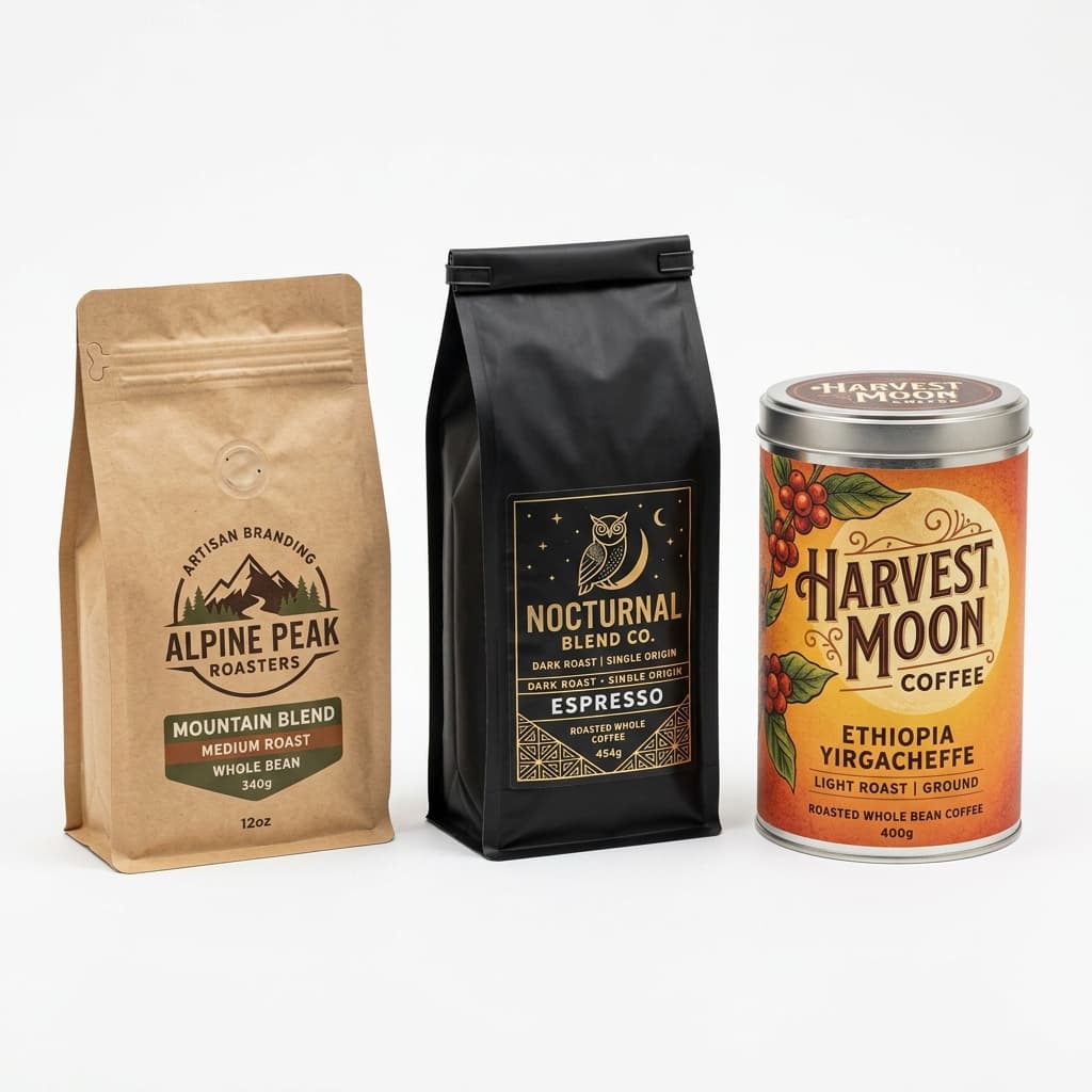 Stand-Up Pouches vs Flat-Bottom Bags vs Tins for Coffee: Which Format Wins? (2026)