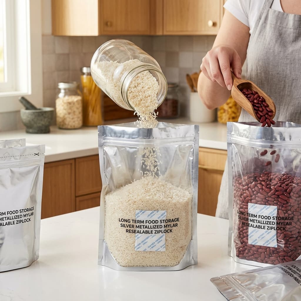 Mylar Bags and Oxygen Absorbers: The Complete Food Storage Guide (2026)
