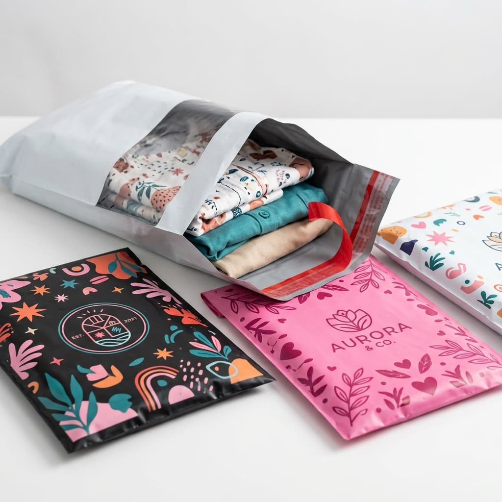 Poly Mailers with Logo: Brand Your Shipments for Less