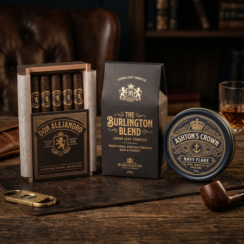 Cigar Boxes vs Cartons vs Tins: Tobacco Packaging Compared (2026)