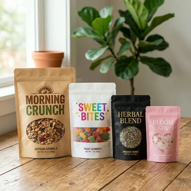 Clear Window Pouches