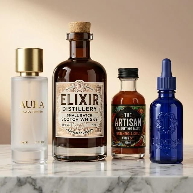 Custom Glass Bottles