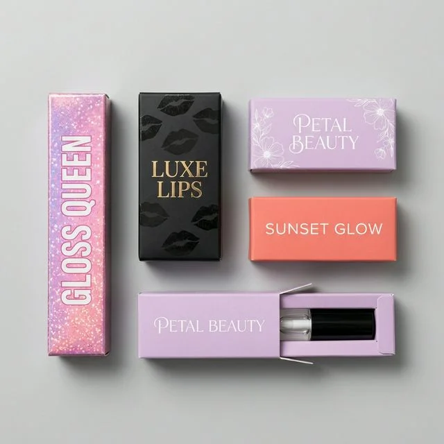 Custom Lip Gloss Boxes
