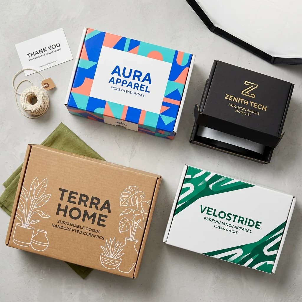 Tab Lock Mailer Boxes