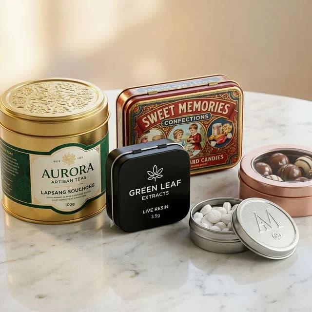 Tins and Metal Containers