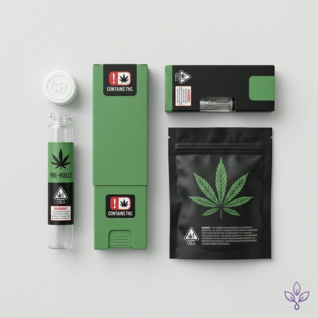 Cannabis packaging examples