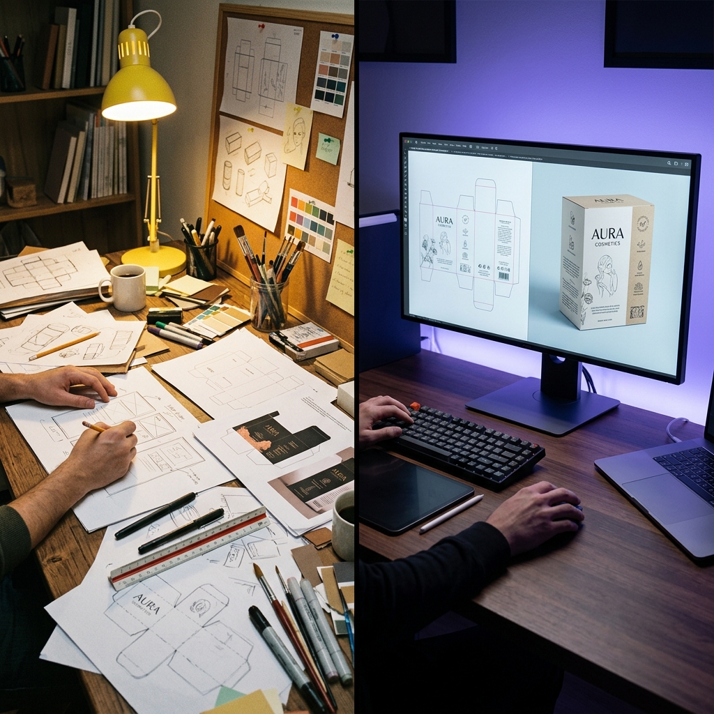 AI vs Traditional Packaging Design: Cost, Speed & Quality Compared (2026)