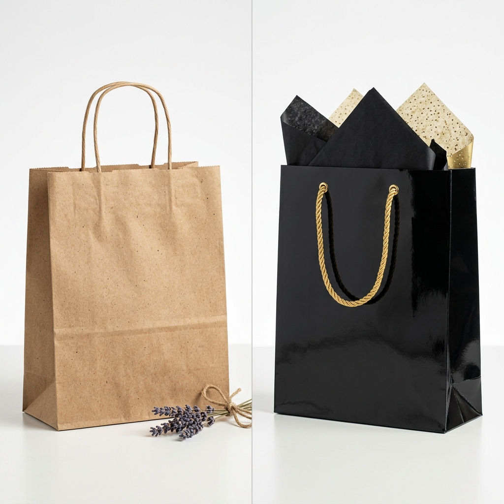 Kraft vs Art Paper Bags: Which Material Is Right for Your Brand? (2026)