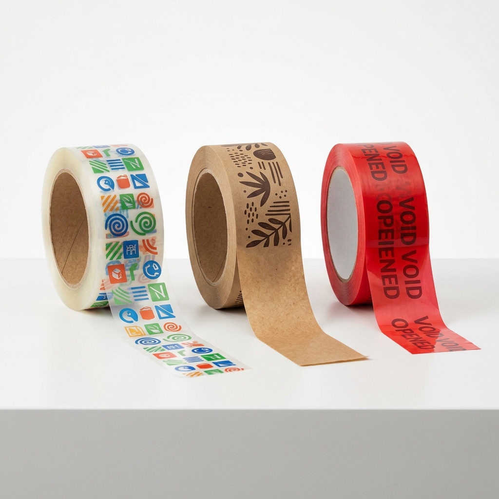 Custom Packing Tape: BOPP vs Kraft vs Security Tape Compared (2026)