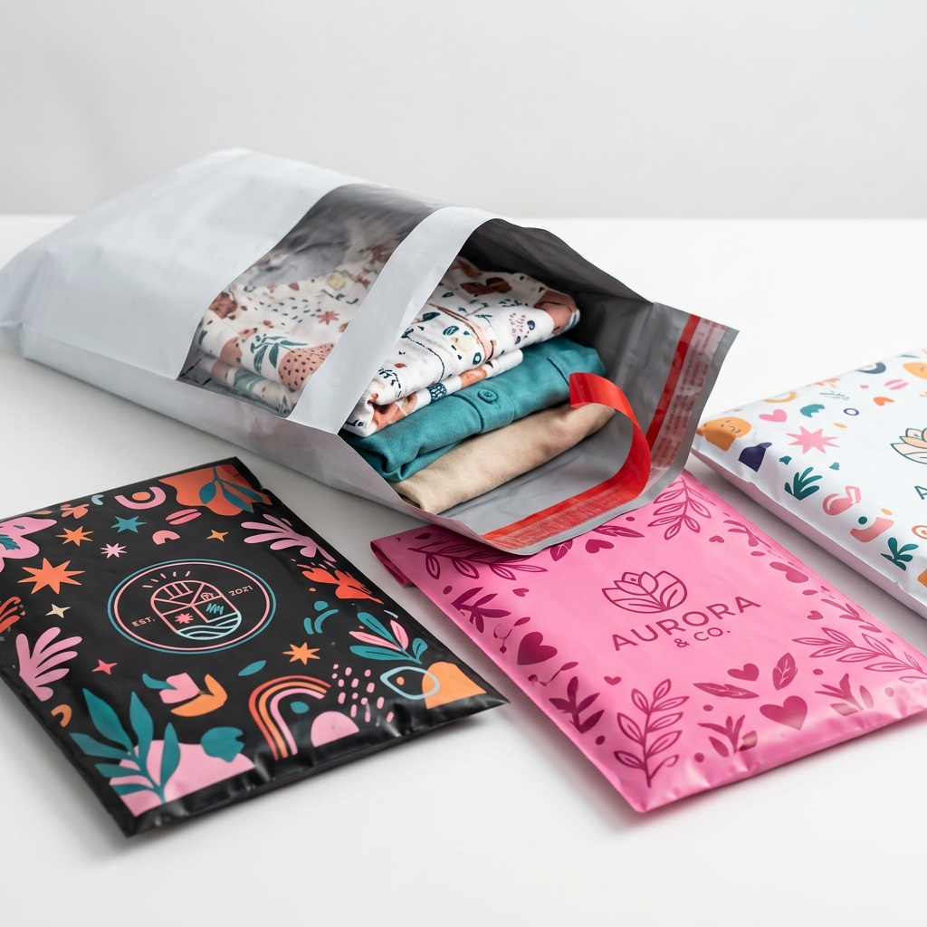 Poly Mailers with Logo: Brand Your Shipments for Less