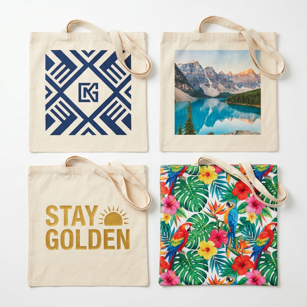 Tote Bag Printing Methods: Screen Print vs DTG vs Sublimation (2026)