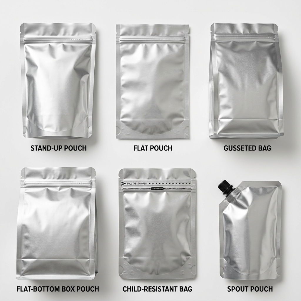 Types of Mylar Bags: Every Style, Size & Feature Compared (2026 Guide)