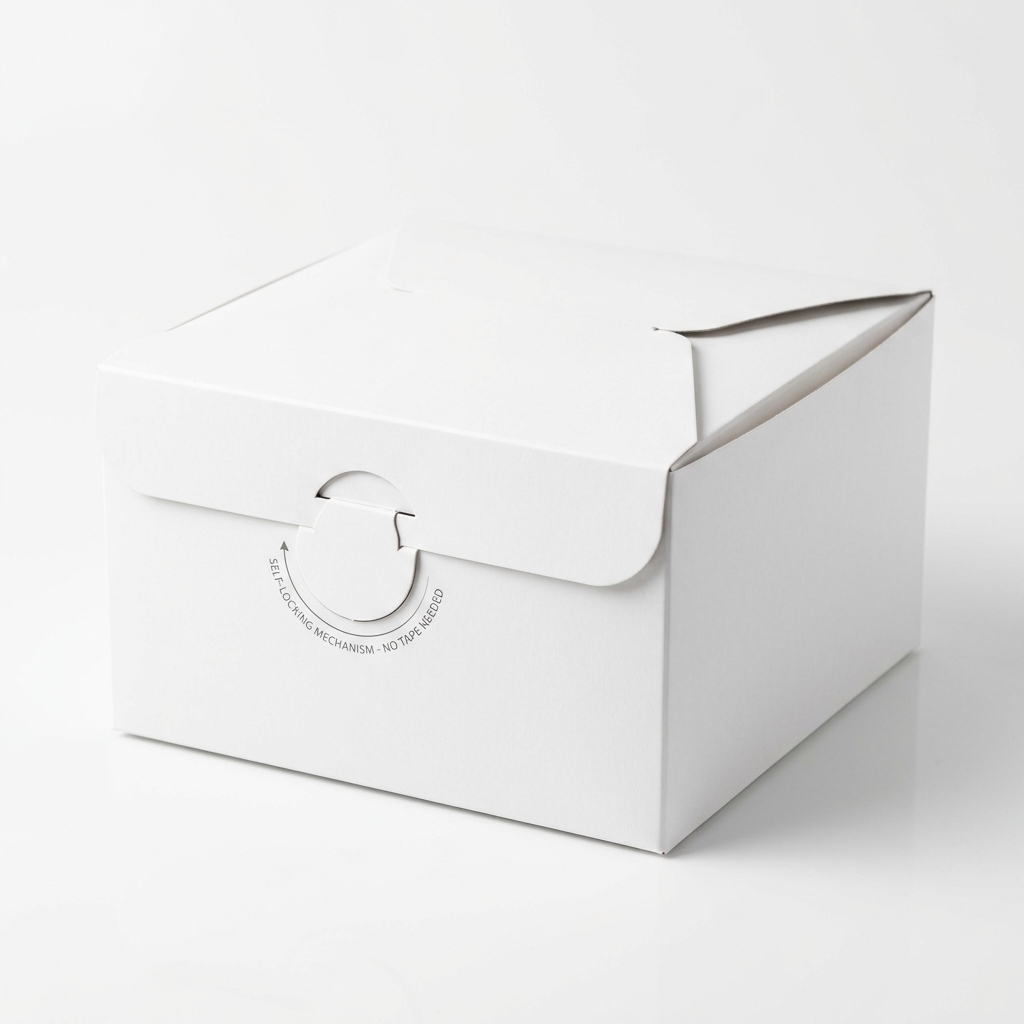 Self Lock Cake Box