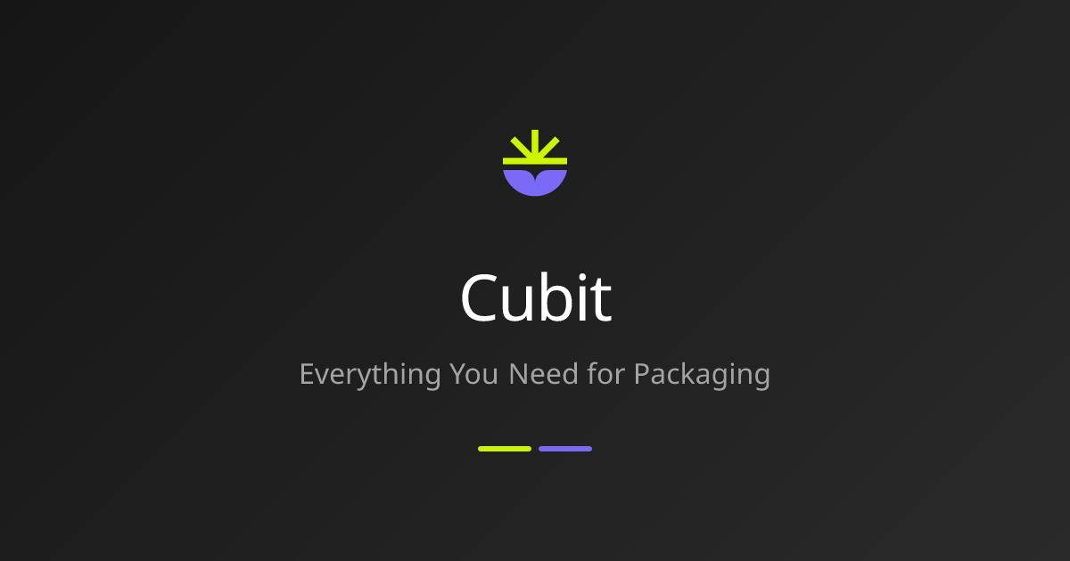 Cubit — Custom Packaging Manufacturer | Boxes, Bags & Pouches | USA