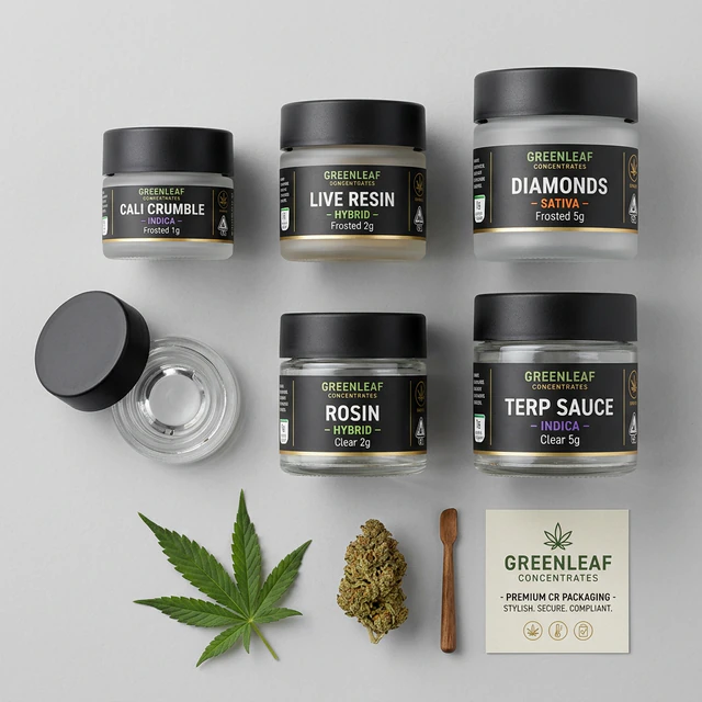 CR Glass Jars