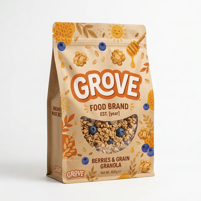 Granola Stand-Up Pouch